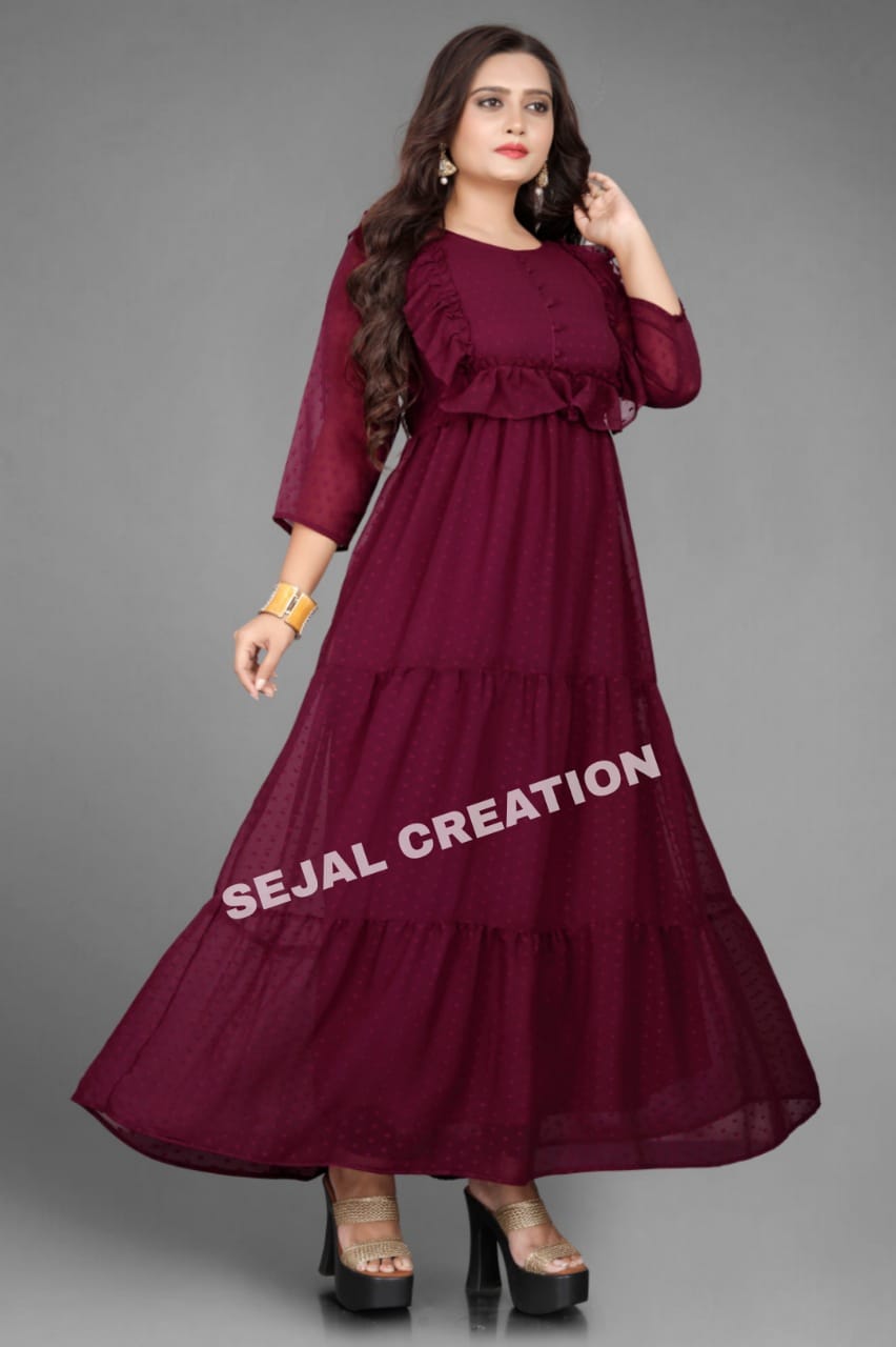 Sejal's Festive Wear Anarkali Kurti 